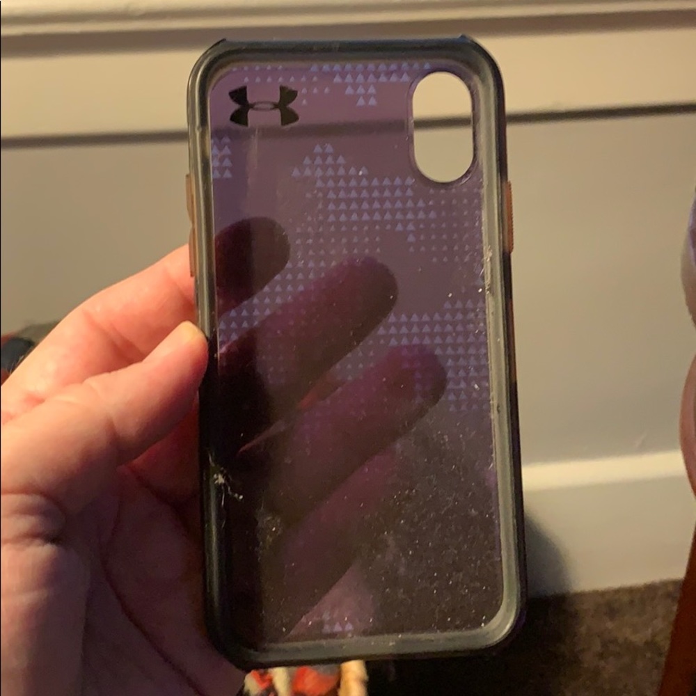 IPhone X Under Armor case. Very durable.
